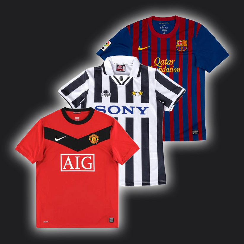 Fotbalové dresy - Vintage dodavatel